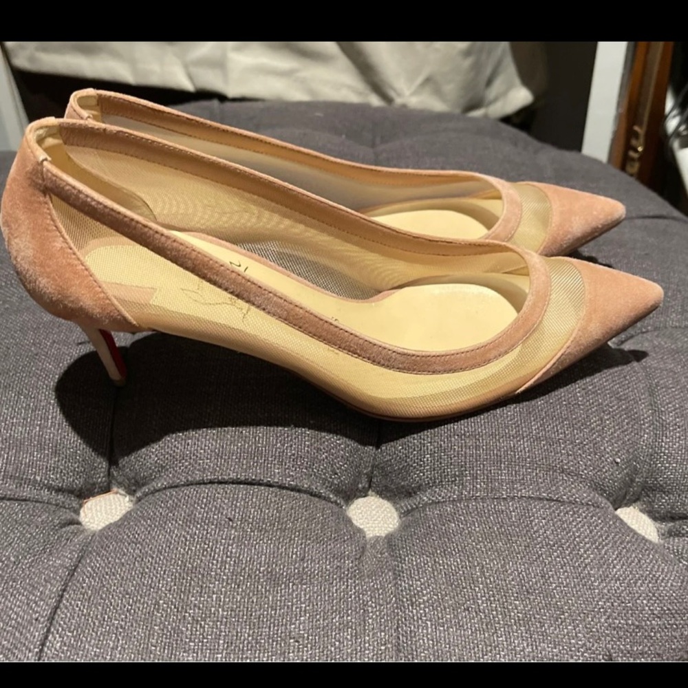 Christian Louboutin Nude heels
